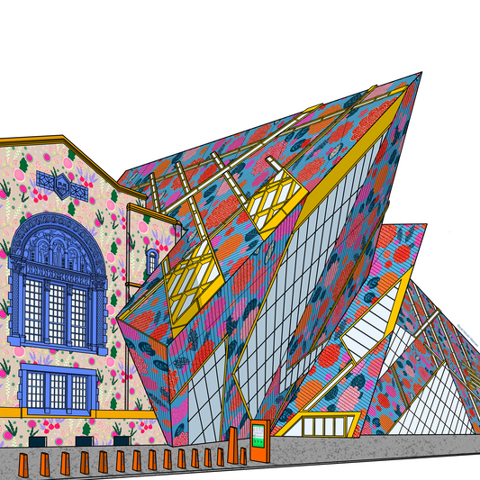 ROM Royal Ontario Museum  - limited edition fine art print - 20" x 20" (Copy)