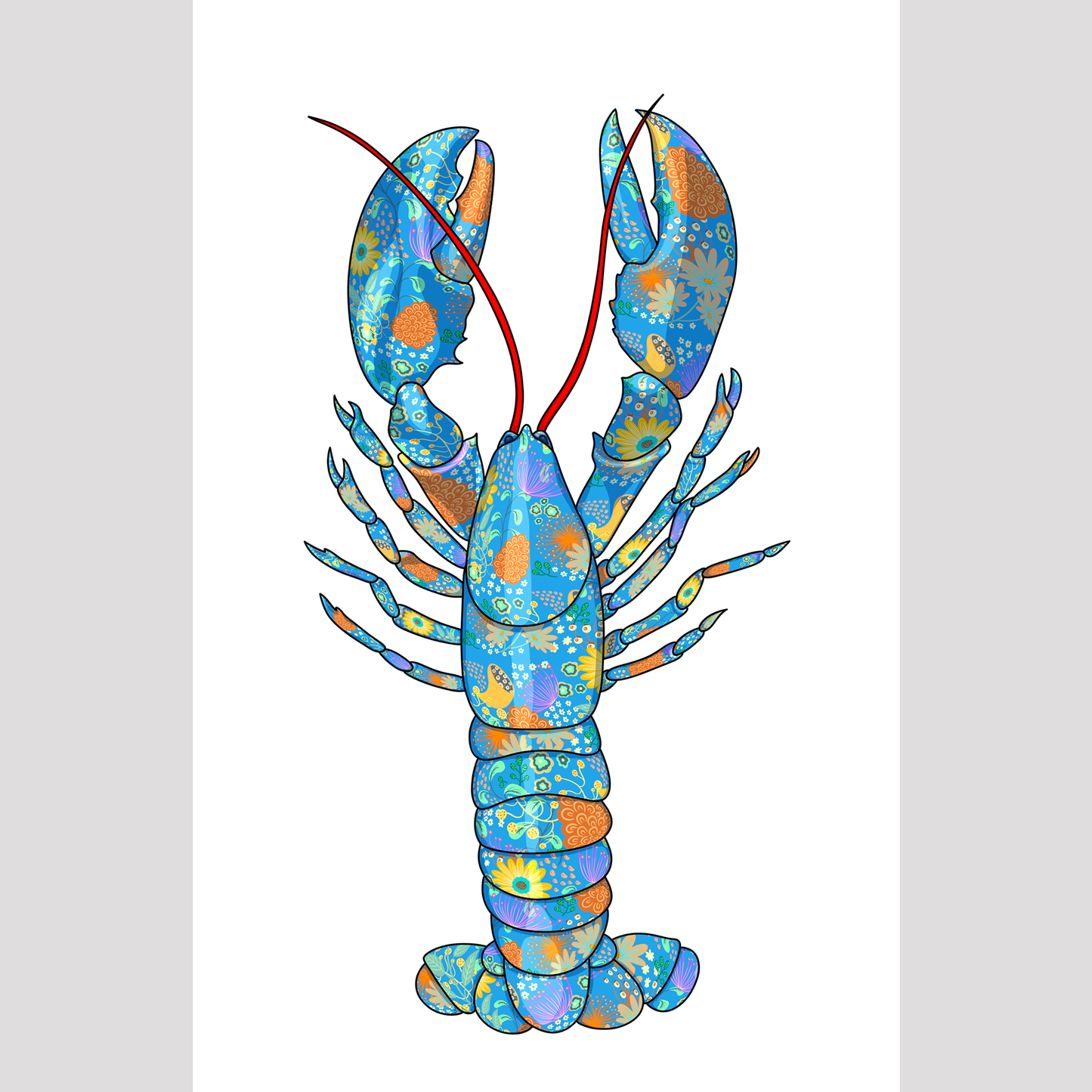 Blue Lobster fine art print