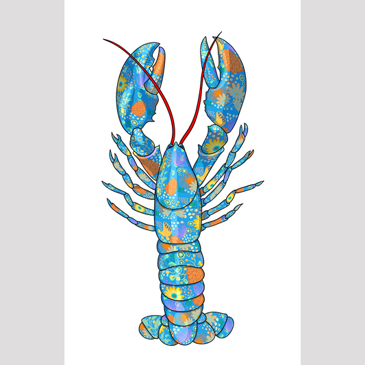 Blue Lobster fine art print