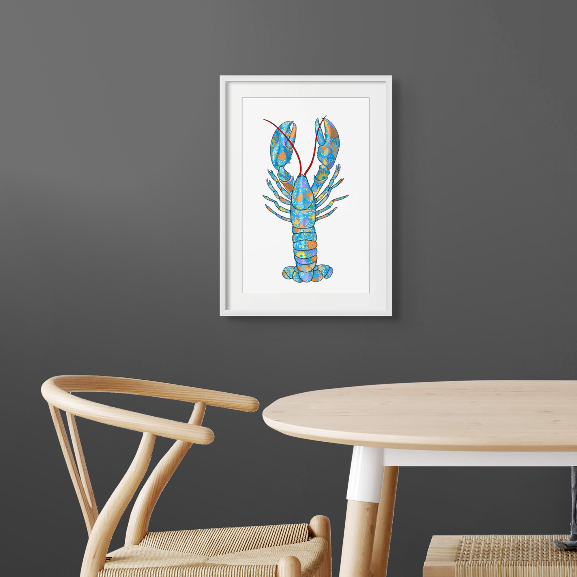 Blue Lobster fine art print