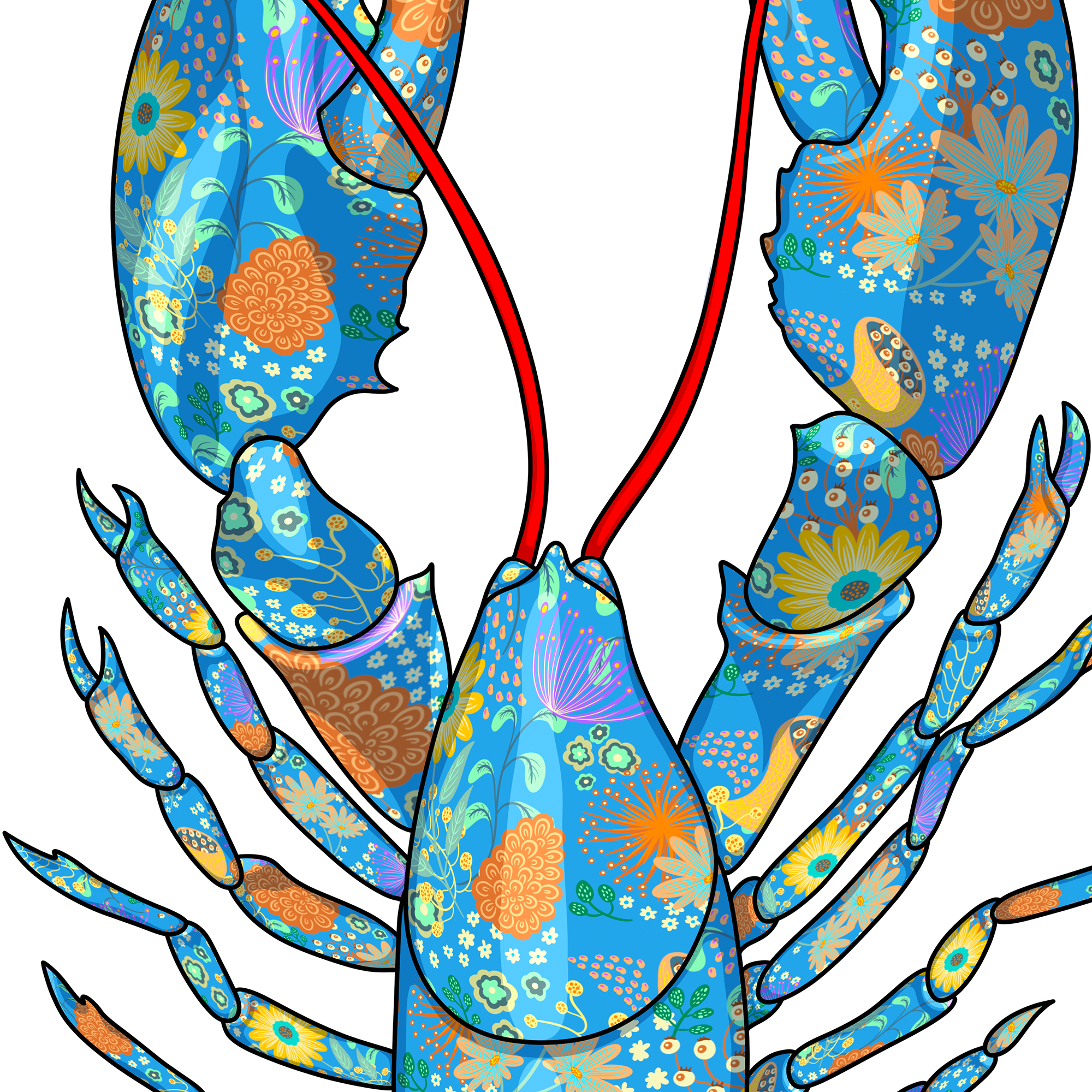 Blue Lobster fine art print