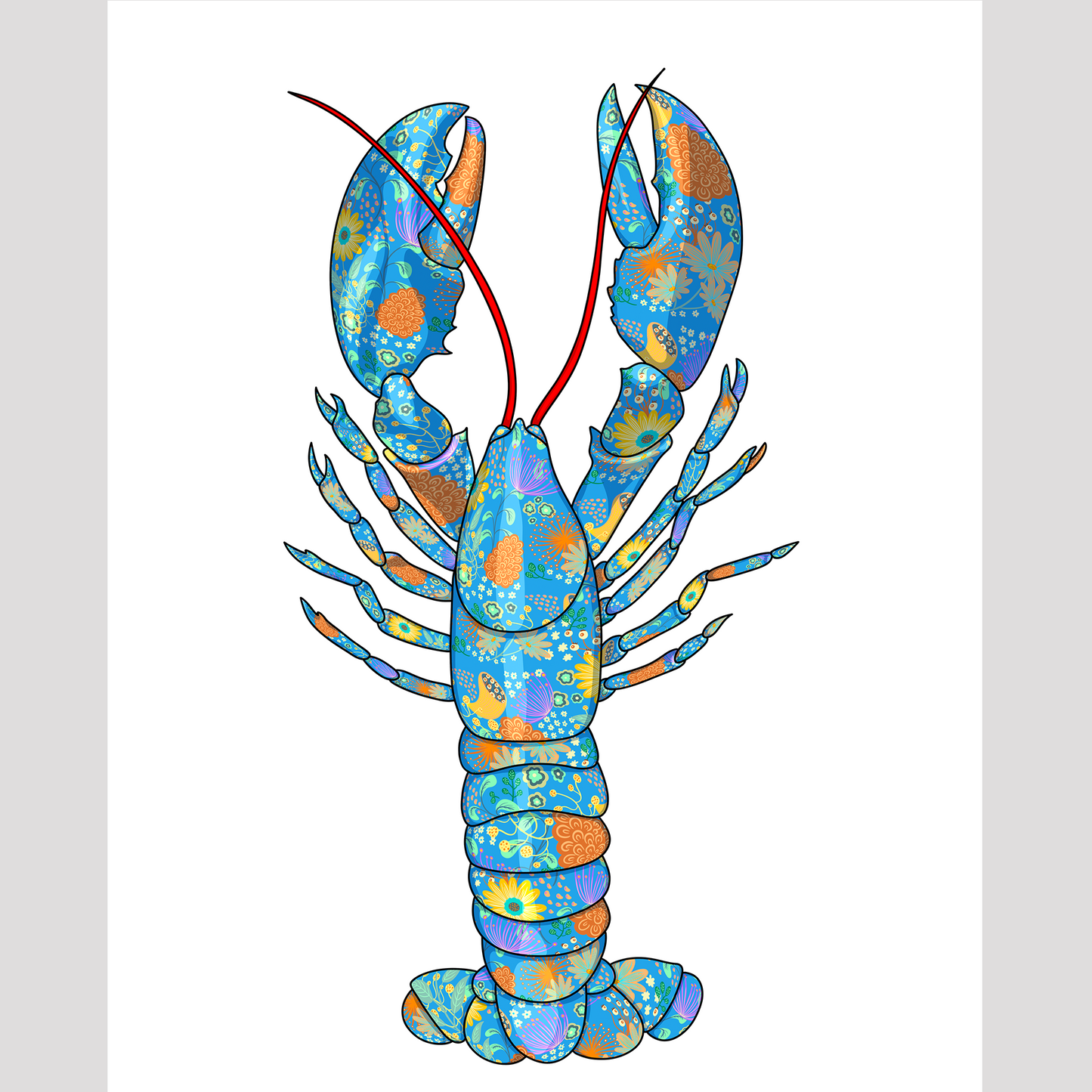 Blue Lobster fine art print