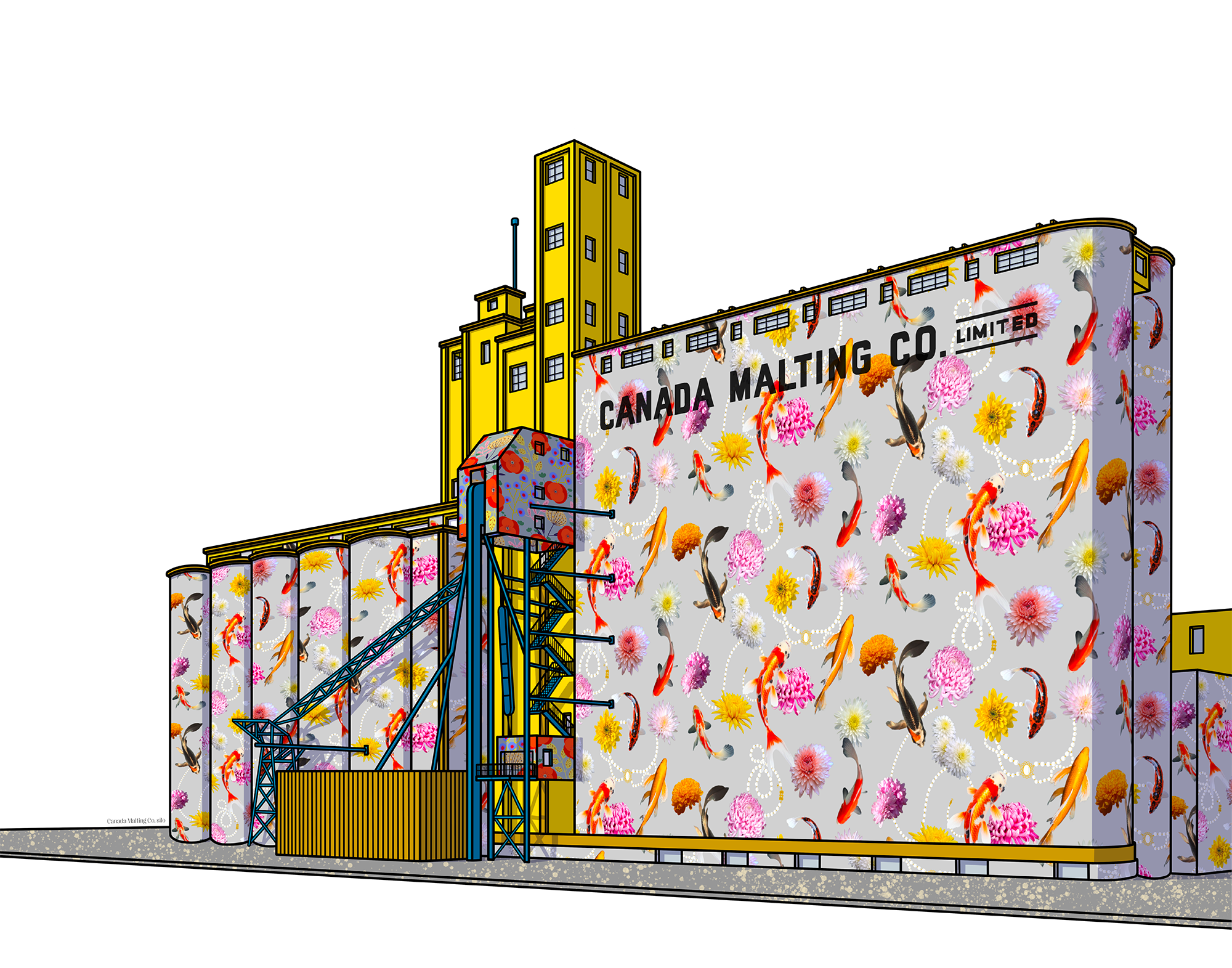 Canada Malting Co. silo Spring