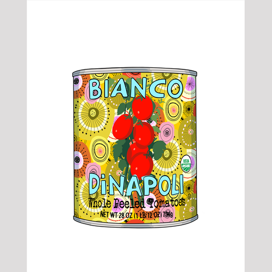 Dinapoli Canned Whole Tomatoes - fine art print