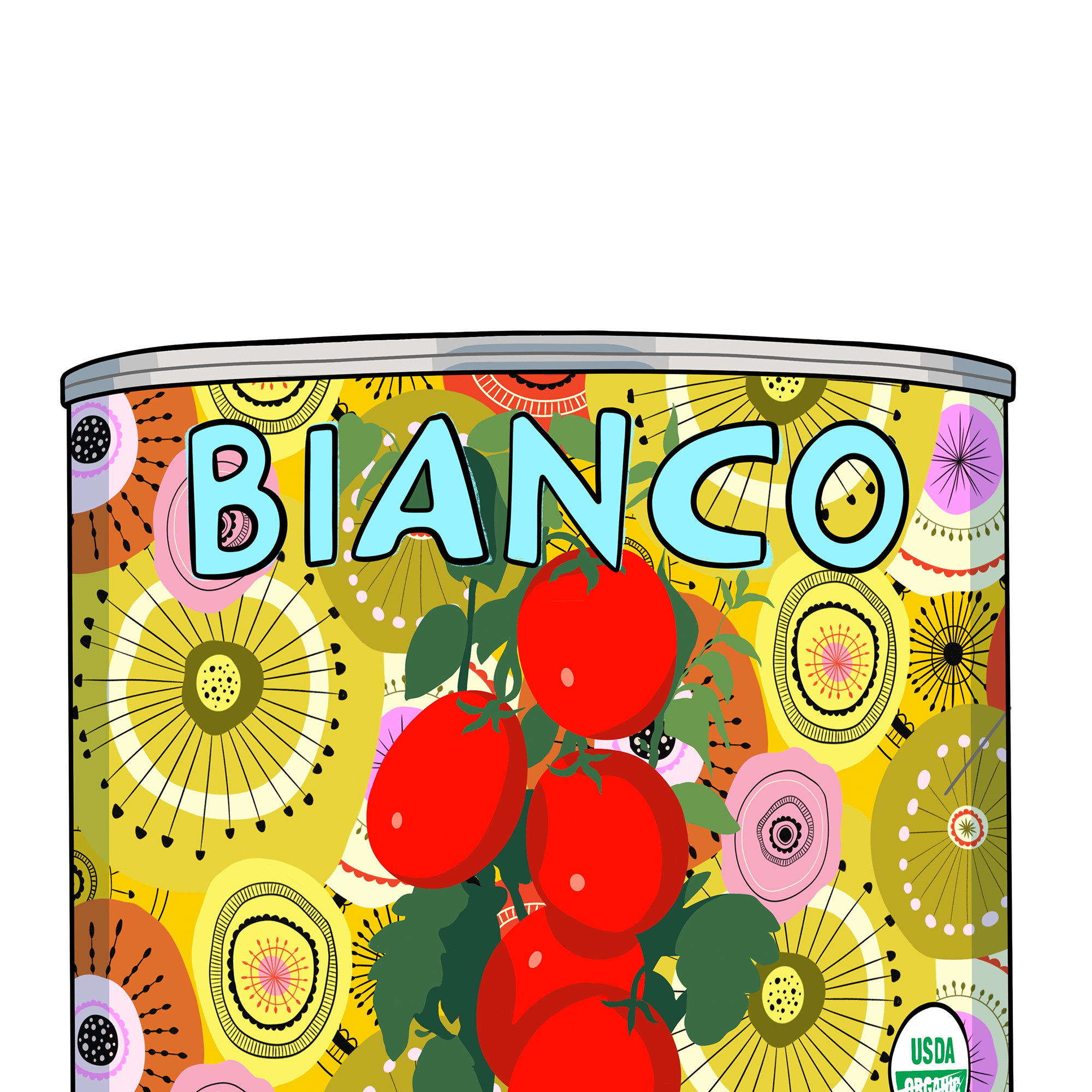 Dinapoli Canned Whole Tomatoes - fine art print