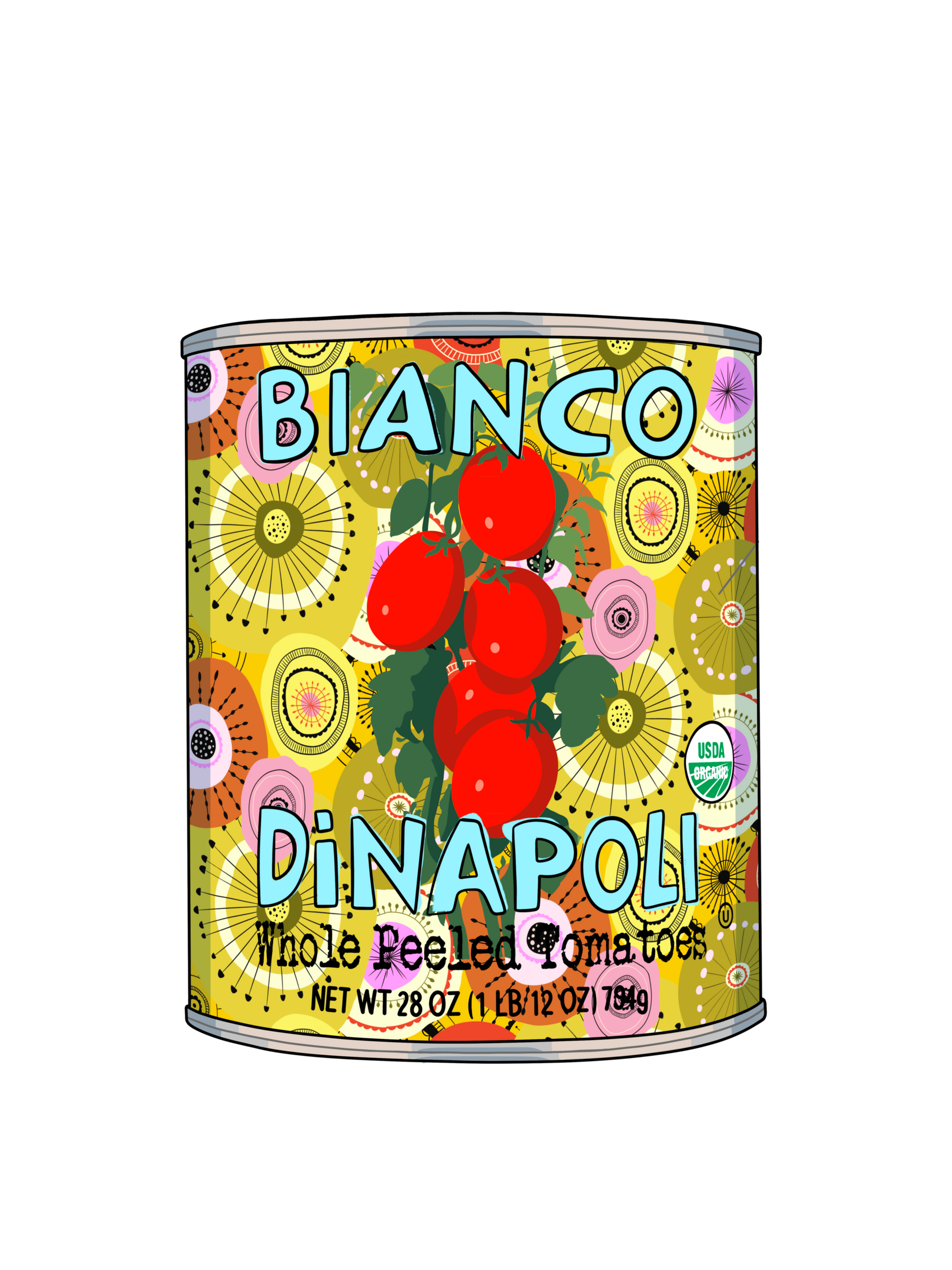 Dinapoli Canned Whole Tomatoes - fine art print