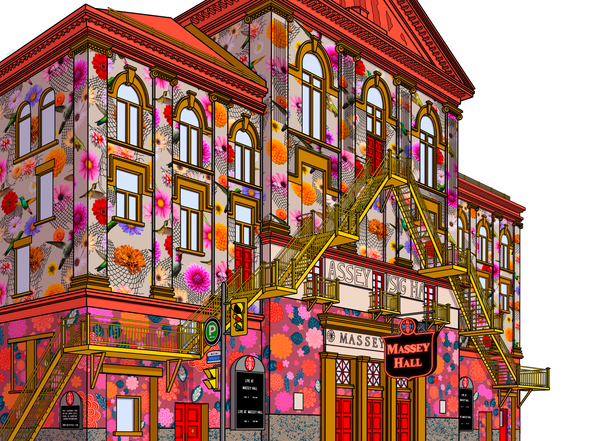 Massey Hall - limited edition fine art print