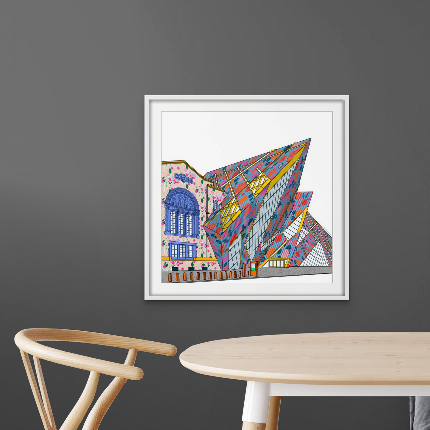 ROM Royal Ontario Museum  - limited edition fine art print - 20" x 20" (Copy)