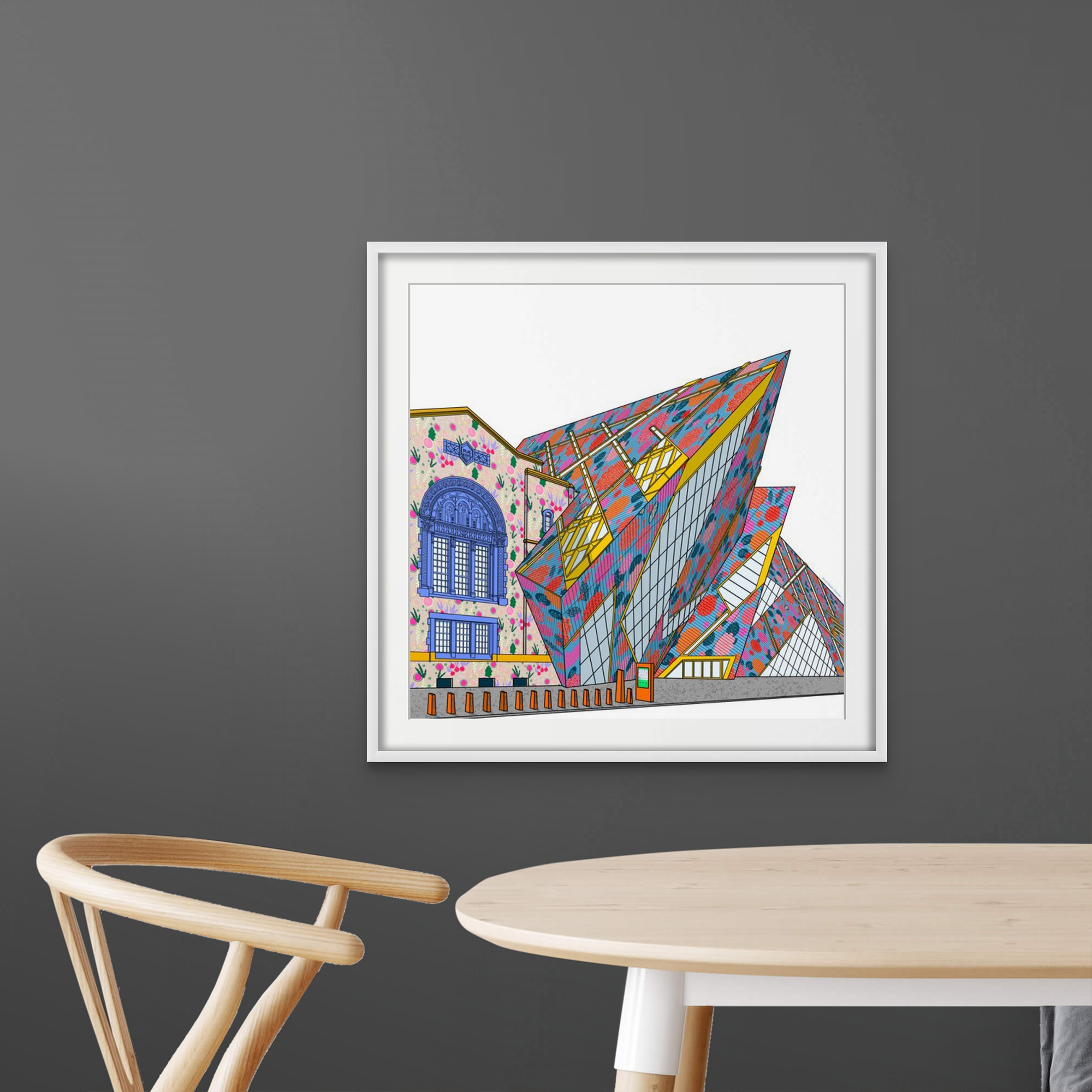 ROM Royal Ontario Museum  - limited edition fine art print - 20" x 20" (Copy)