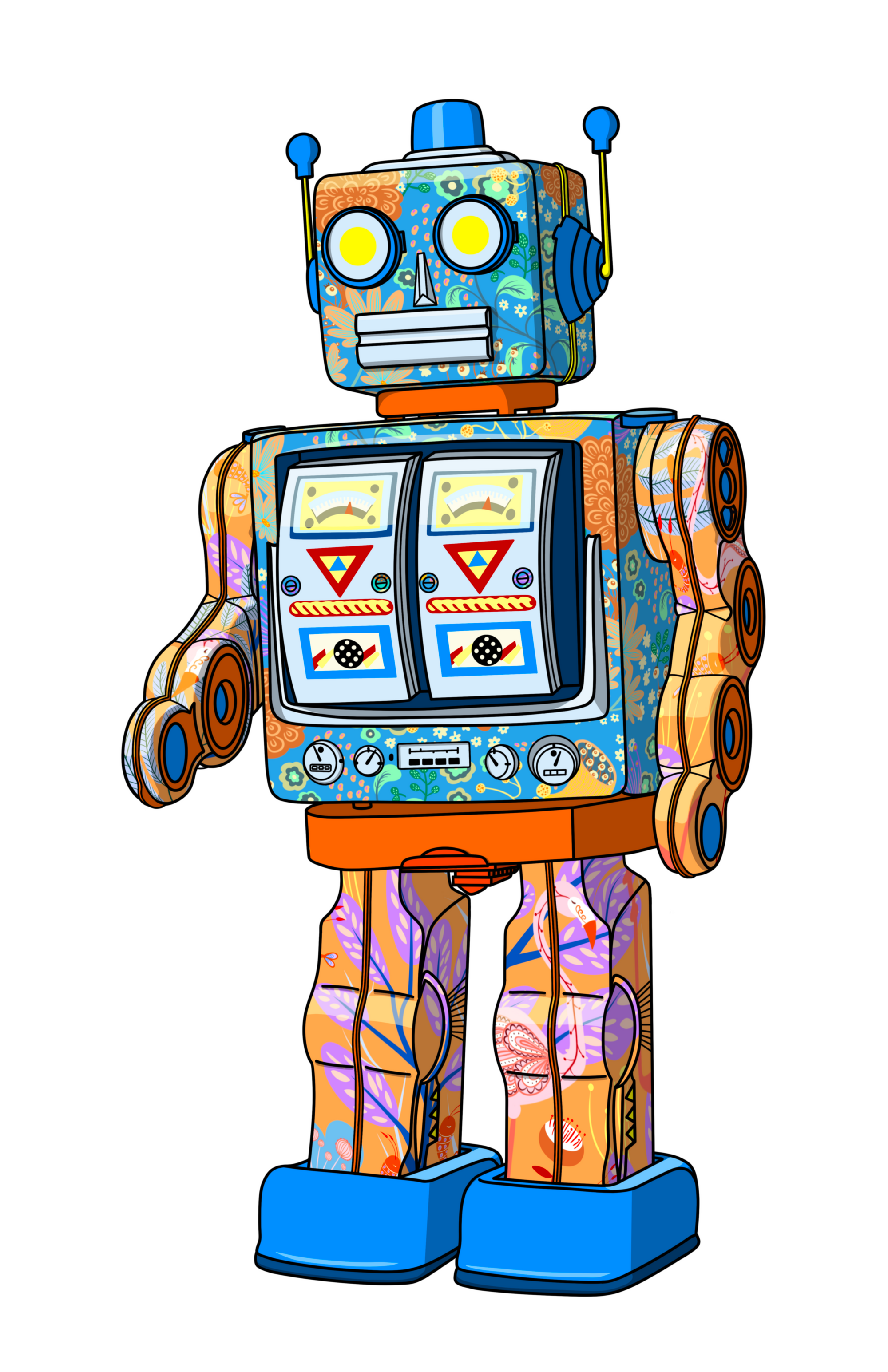 Tin Robot #2 - limited edition fine art print