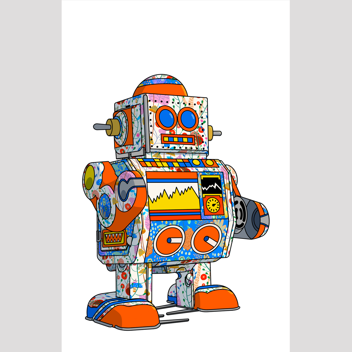 Tin Robot #4 - fine art print