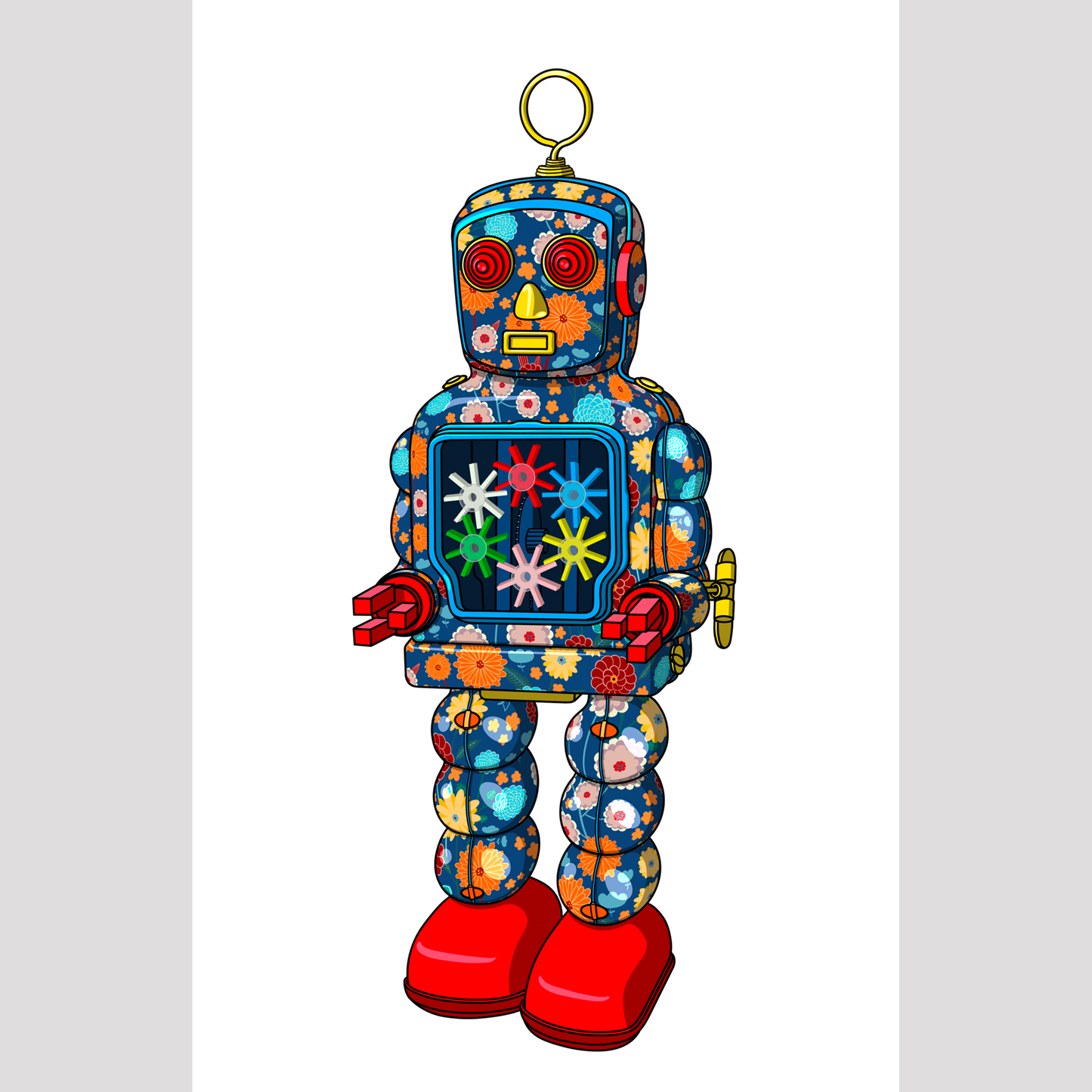 Tin Robot #3 - fine art print