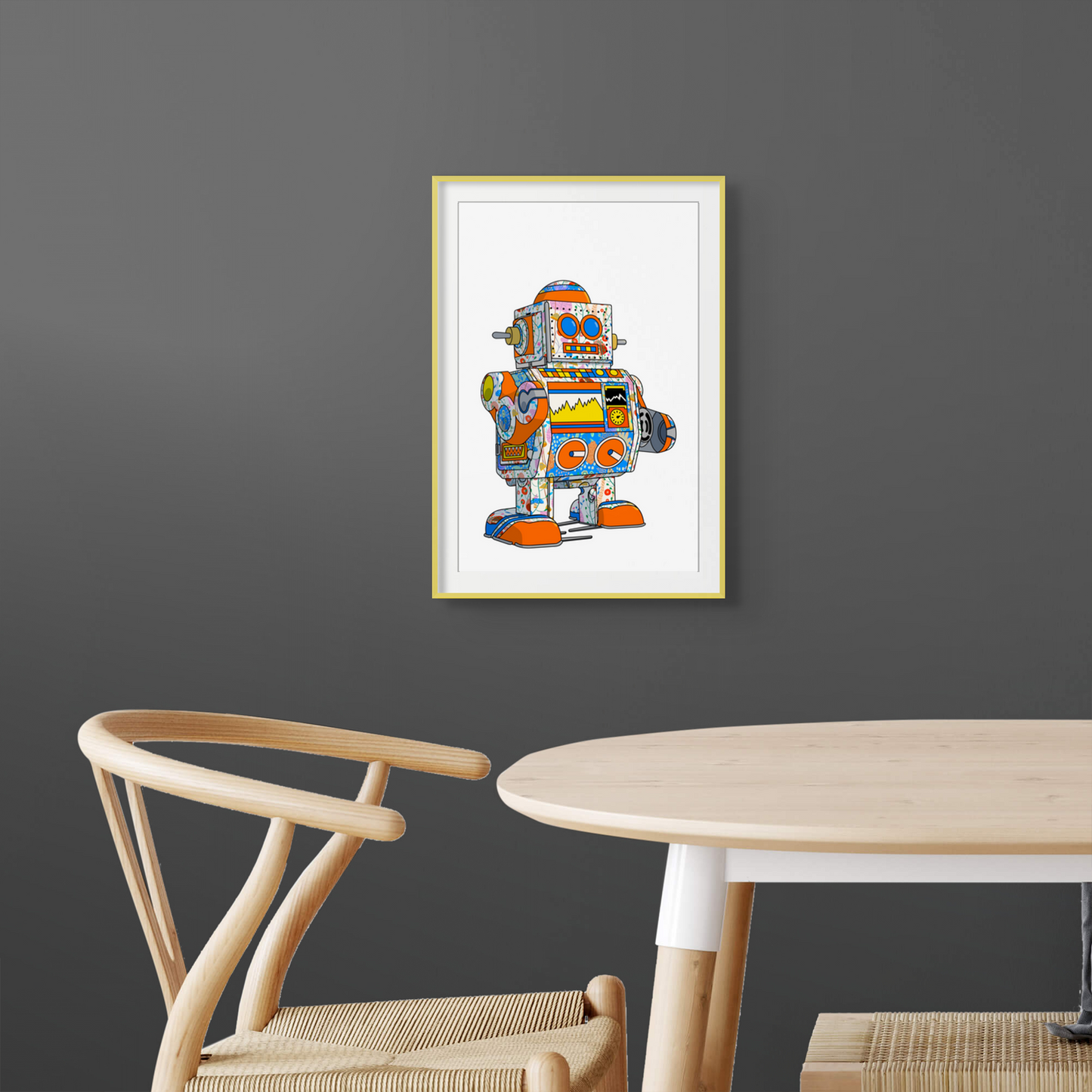 Tin Robot #4 - fine art print