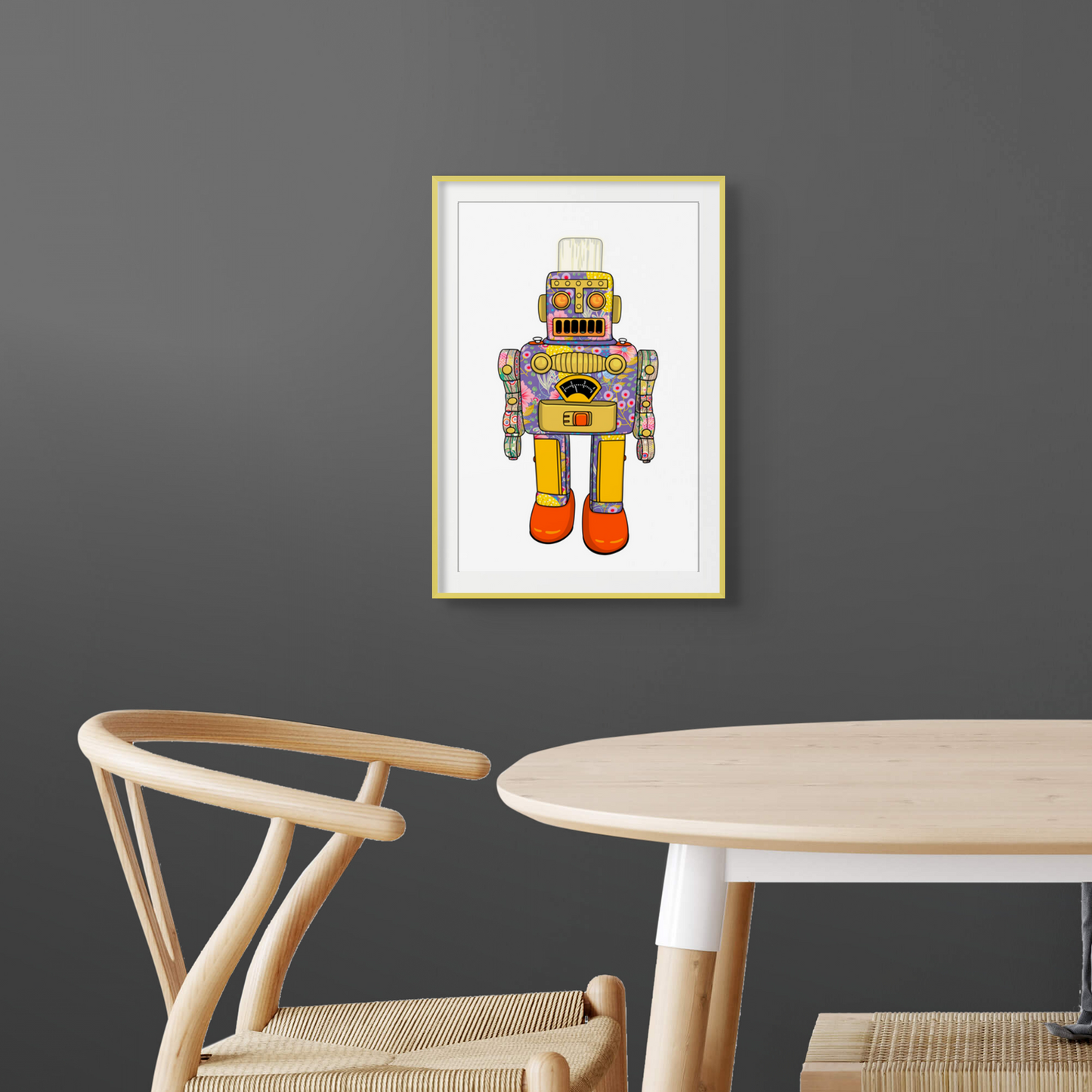 Tin Robot #1 - fine art print