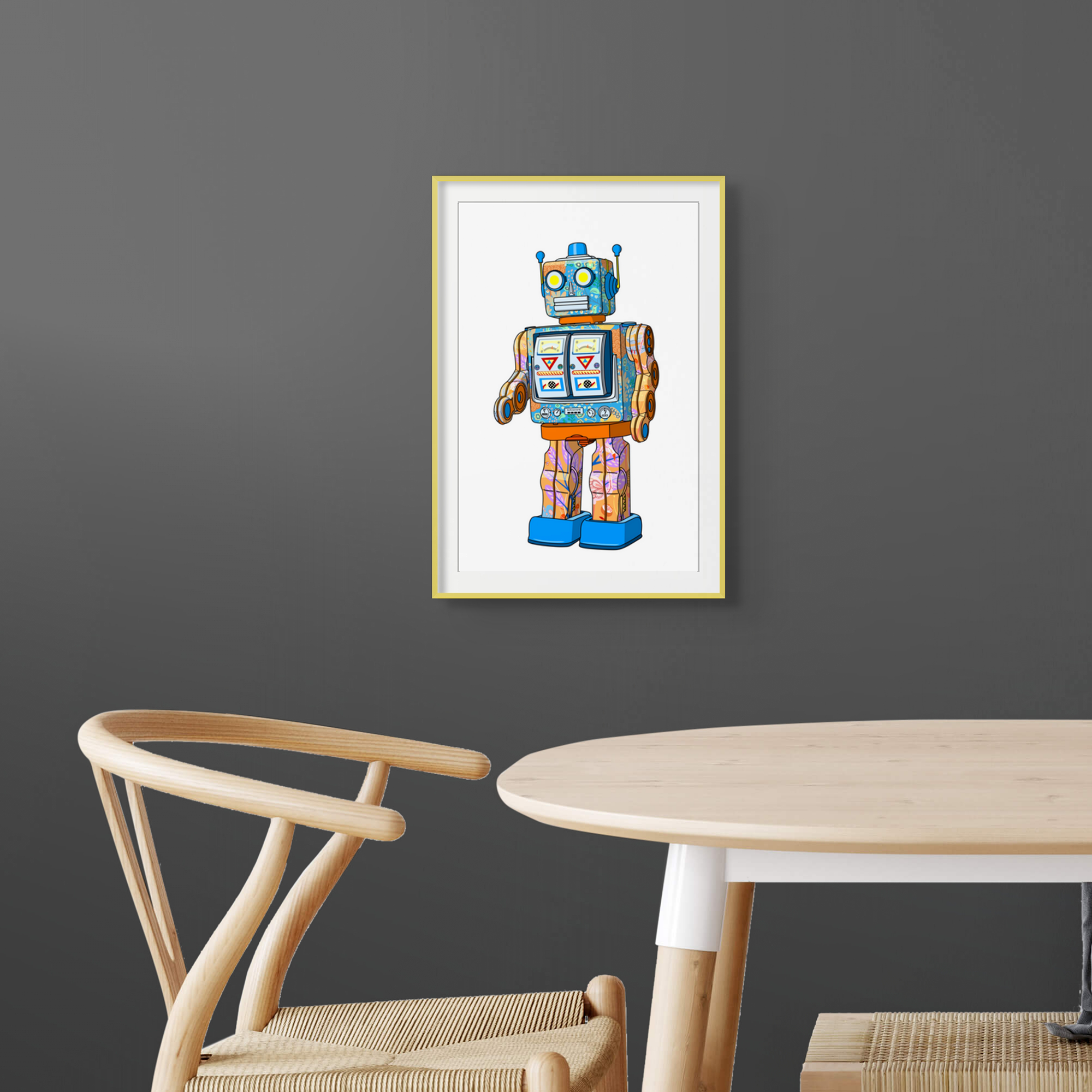 Tin Robot #2 - fine art print