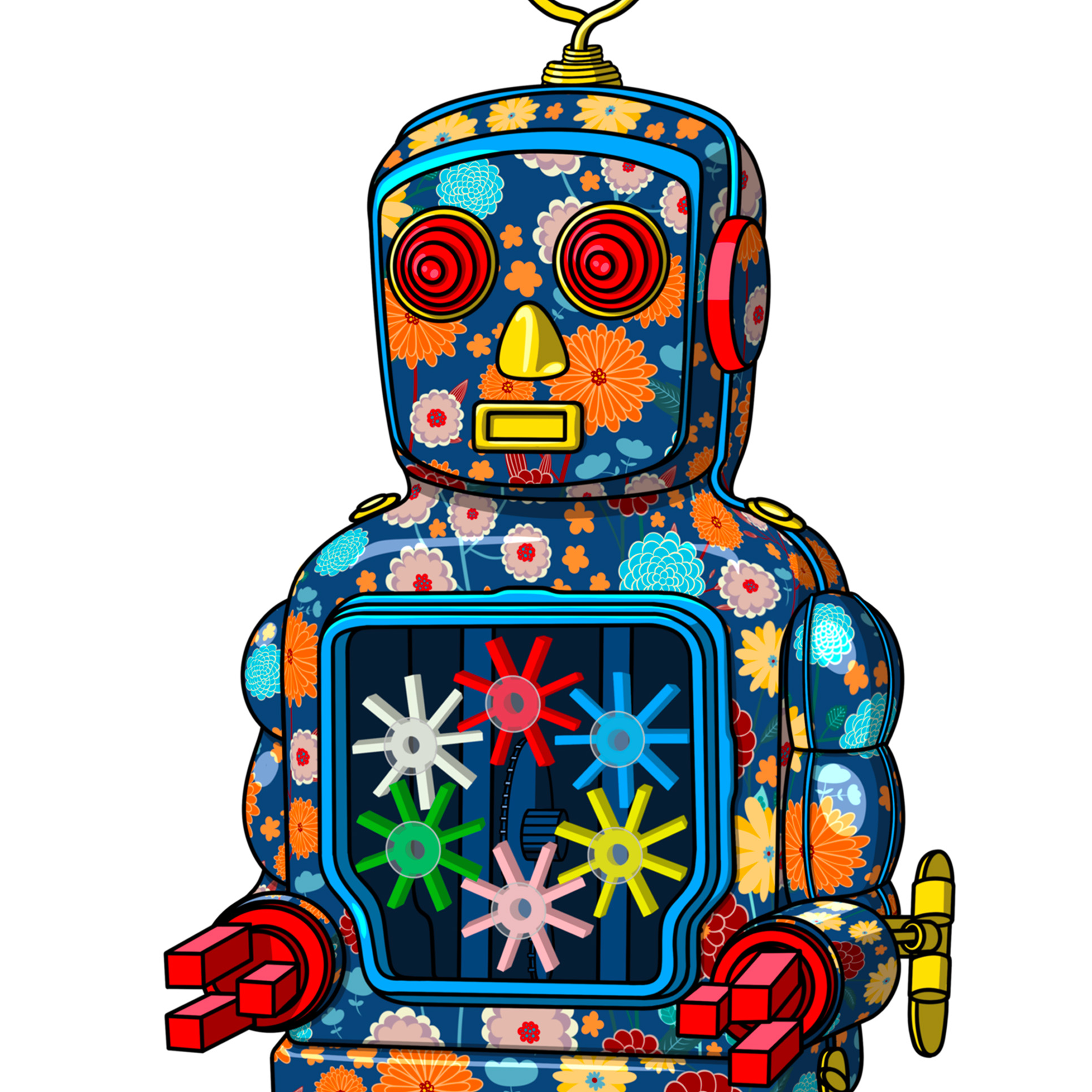 Tin Robot #3 - fine art print