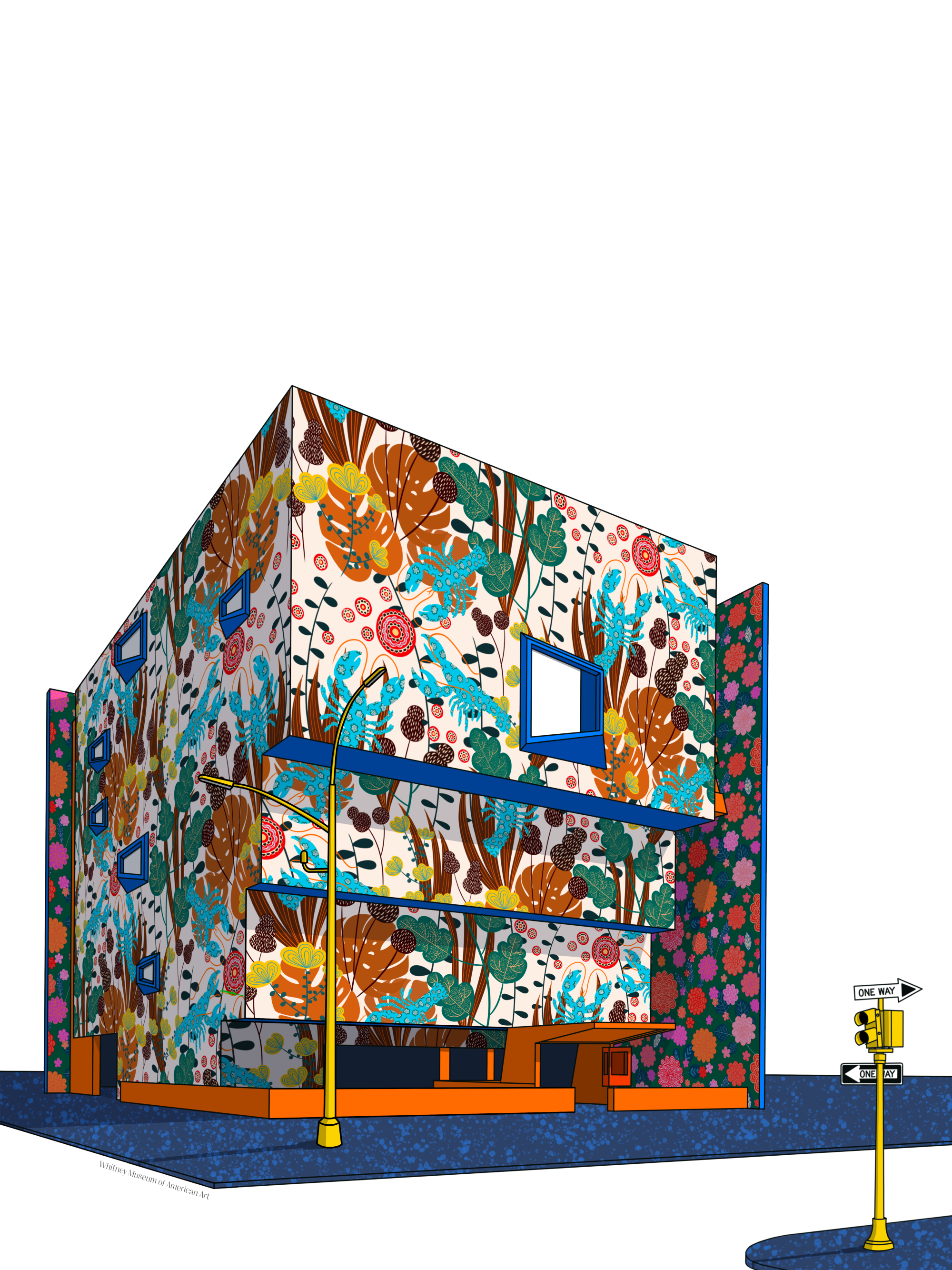 Whitney Museum NYC - limited edition fine art print