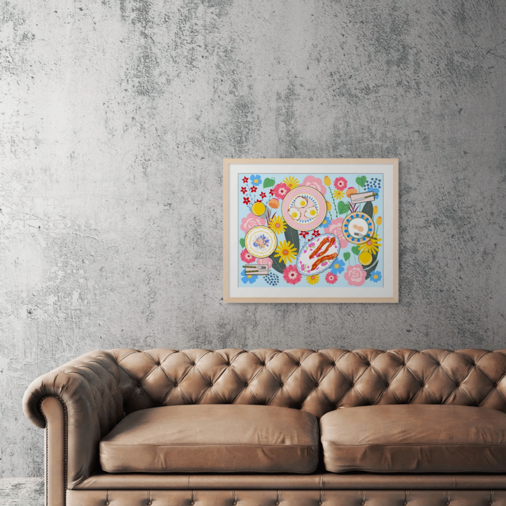 Bacon and eggs - limited edition fine art print